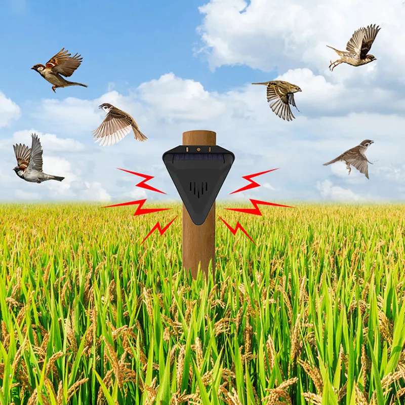 Waterproof Solar Outdoor Bird Repeller50% OFF