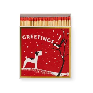 Winter Greetings! Matchbox