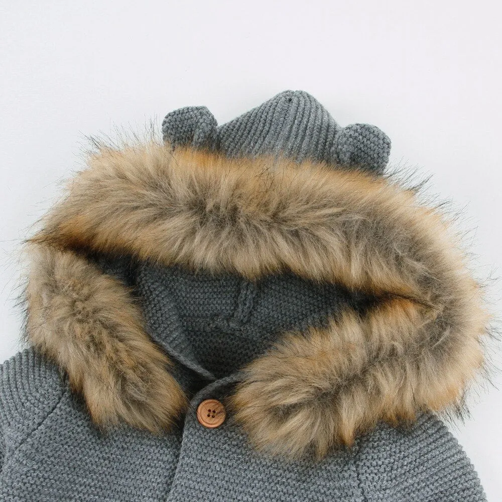 Winter Hooded Romper
