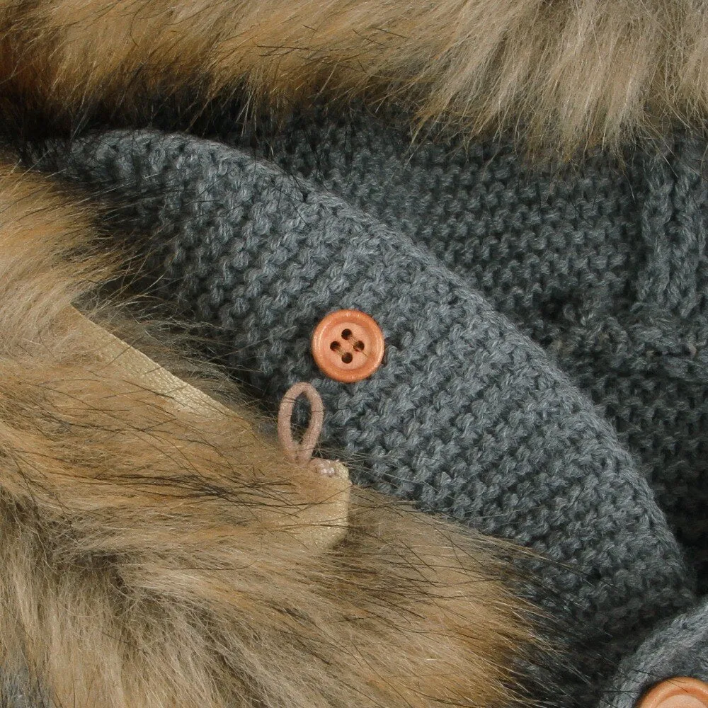 Winter Hooded Romper