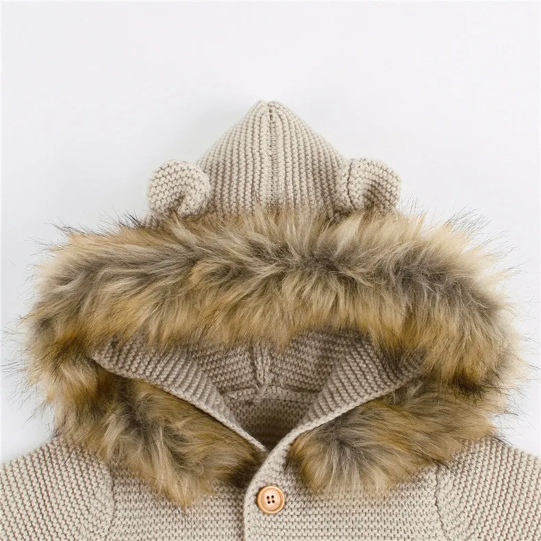 Winter Hooded Romper