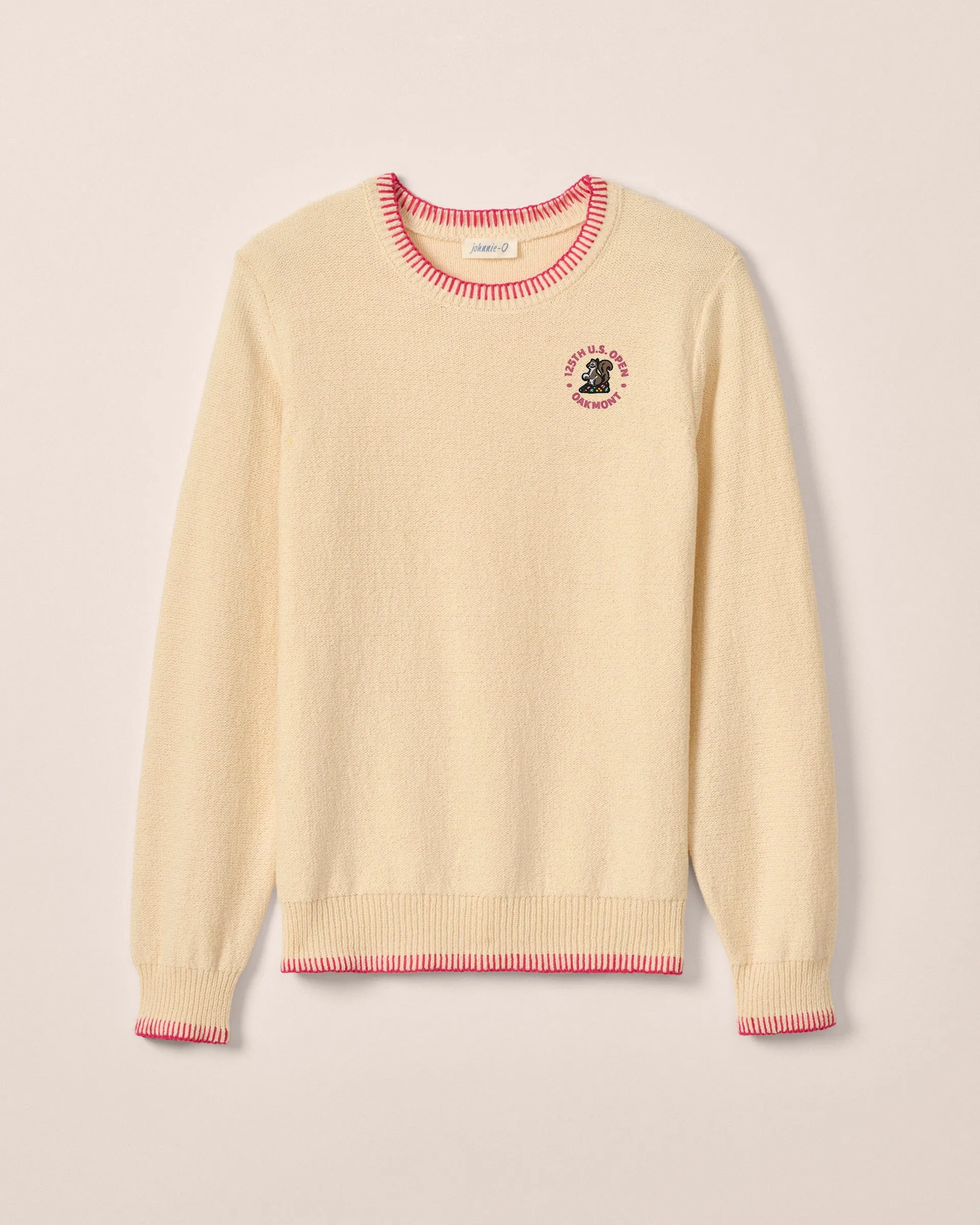 Women's 125th U.S. Open Blanche Cotton Blend Crewneck Sweater