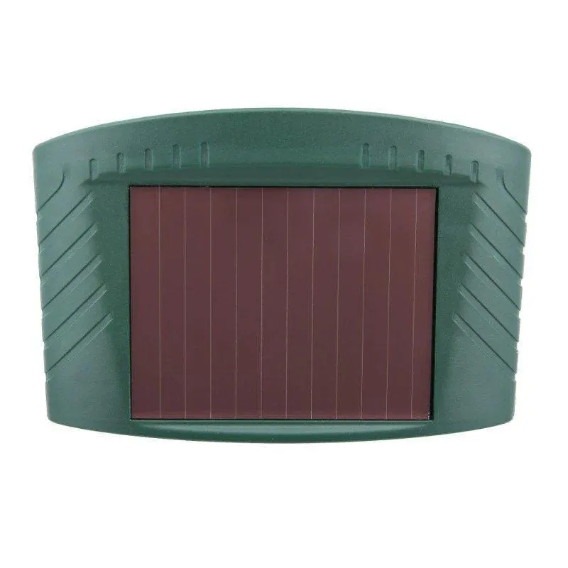 Woodpecker Outdoor Ultrasonic Repeller - PACK OF 2 - Solar Powered Ultrasonic Animal & Pest Repellant - Get Rid of Woodpeckers in 48 Hours